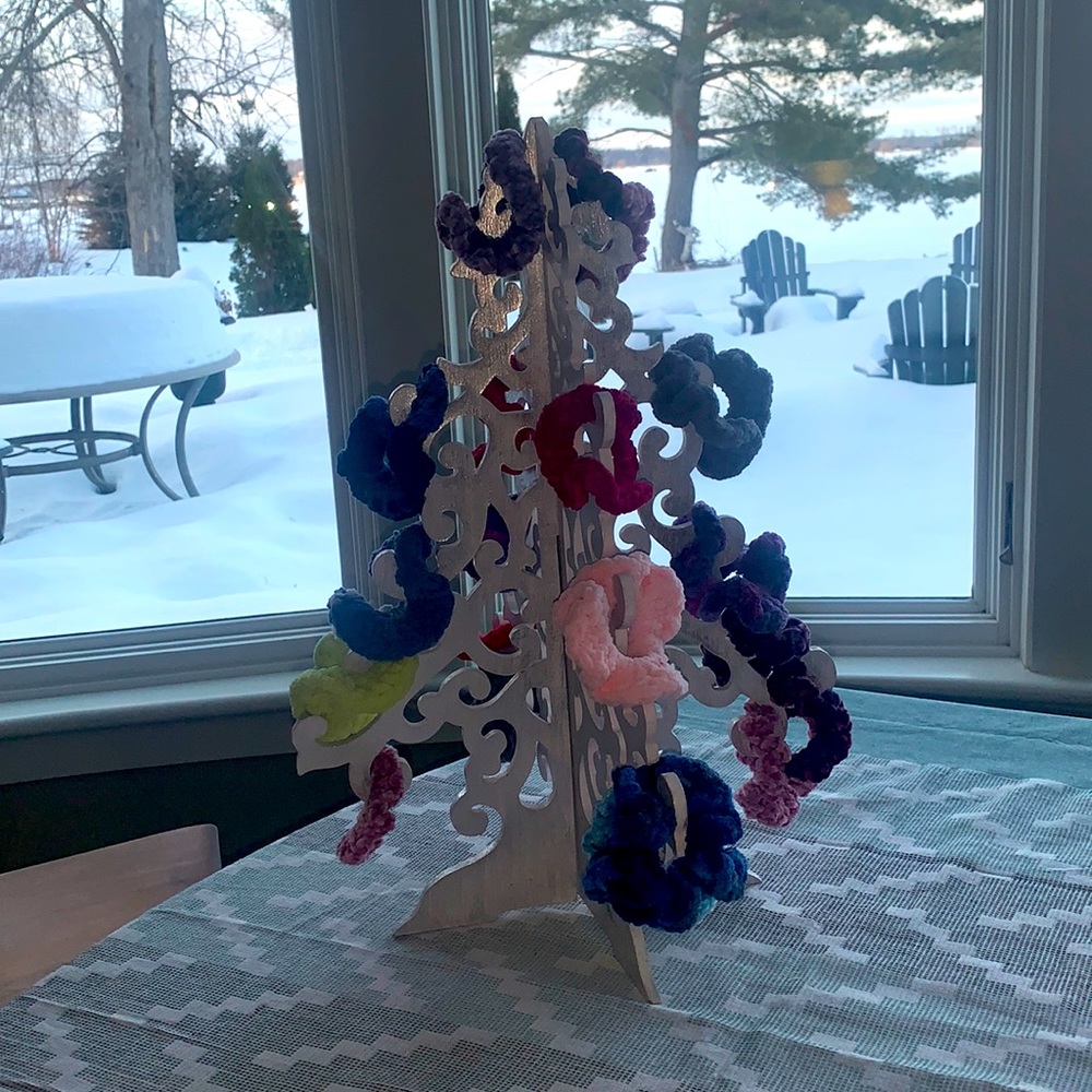 Handmade Crochet Scrunchies
